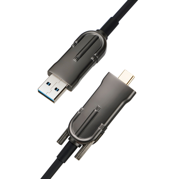 USB-A to Type-C光纤数据线