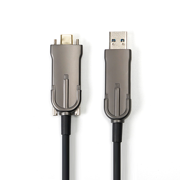 USB-A to Type-C光纤数据线
